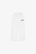 BLOCK WIDE-LEG SWEATPANTS | White Marle