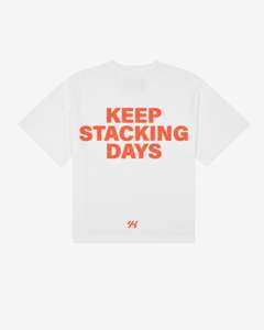 New Arrivals: YK Move Stacking Days Tee | White