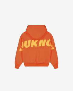 Kids Big Back Hoodie | Orange Sherbert