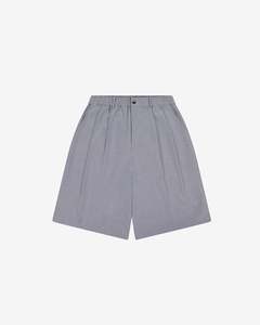 Nothing Pleated Shorts | Slate