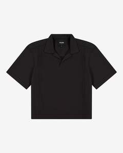 Nothing Boxy Pintuck Polo | Tar
