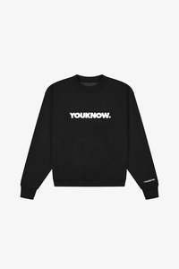 Block Crewneck | Black