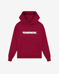 Block Hoodie | Maroon