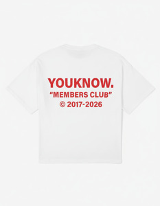 2026 Member's Club Tee | Vintage White