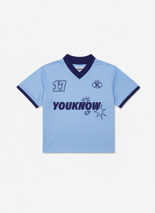 Kids Collection: Kids Football Top | Light Blue