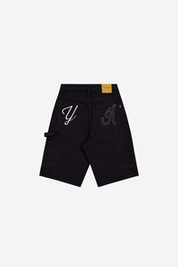 Shorts: Denim Jorts | Black
