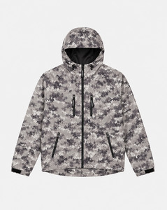 Outerwear: Full Zip Shell Jacket | Digi Camo
