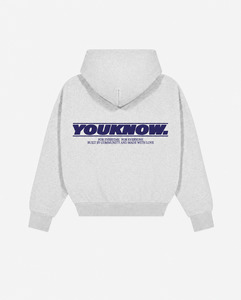 Daytona Hoodie | White Marle