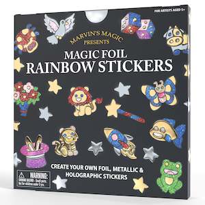 Marvins Magic: Magic Foil Rainbow Stickers