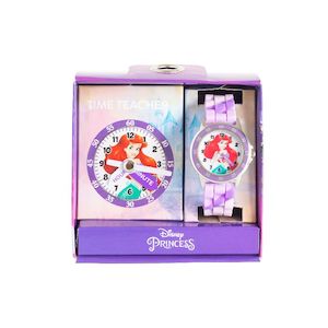 Licensed Watches: Time Teacher Ariel Purple