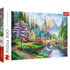 Trefl Puzzles: Trefl "500" - Woodland seclusion