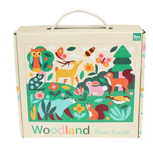 Junior Puzzles: Floor puzzle - Woodland