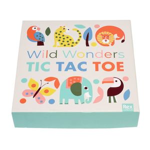 Wooden Toys: Wild Wonders wooden tic-tac-toe