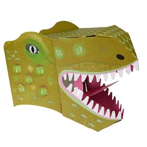 Art Craft: Make Your Own Dinosaur Head