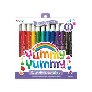 In Stock: Yummy Yummy Scented Markers - Set of 12