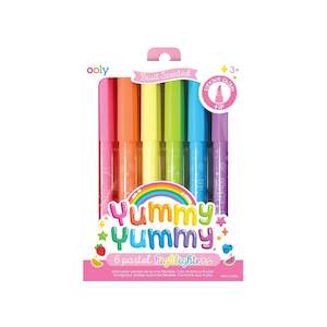 In Stock: Yummy Yummy Scented Highlighters - Set of 6