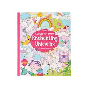 Enchanting Unicorns Colouring Book