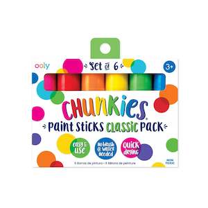 Chunkies Paint Sticks Classic - Set of 6