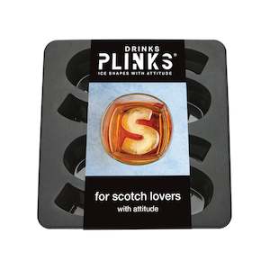 Adultgifts: Ice Cube Tray - S for Scotch Drinkers