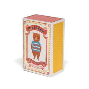New: Mini Bear In A Little Box - Soft Toy