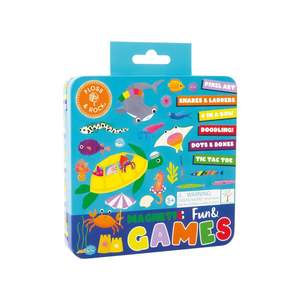 In Stock: Ocean - Magnetic Fun & Games Tin
