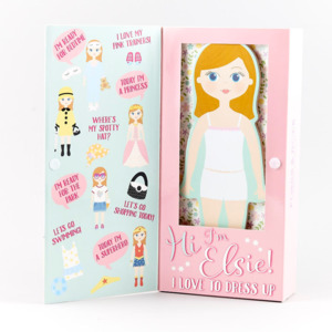 In Stock: Elsie - Magnetic Dress Up Doll