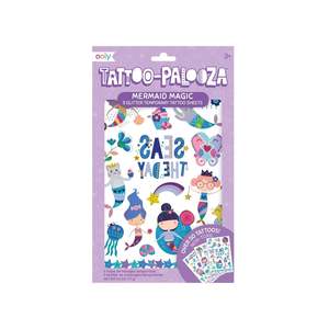 Tattoo Palooza Temporary Tattoo - Mermaid Magic