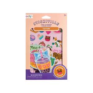 In Stock: Stickiville Cat Cafe Scented Stickers