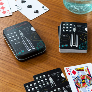 Playing Cards in a Tin - Space