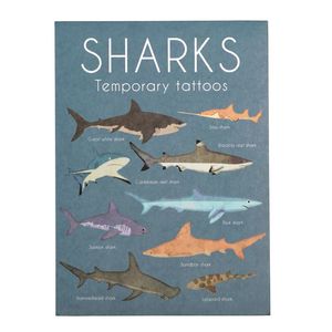 Rex London: Shark Temporary Tattoos