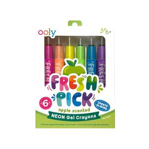 Fresh Pick: Apple Scented Gel Crayons (Set of 6)