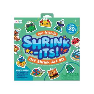 Ooly - Shrink-Its! D.I.Y. Shrink Art Kit - Fun Friends