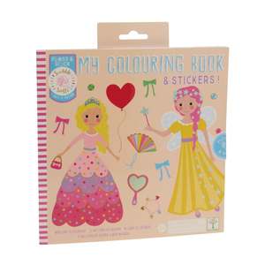 Floss & Rock - My Colouring Book - Scribble Sniff - Princess