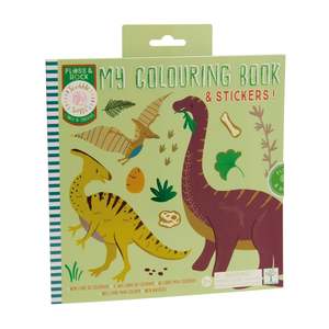 Floss & Rock - My Colouring Book - Scribble Sniff - Dino