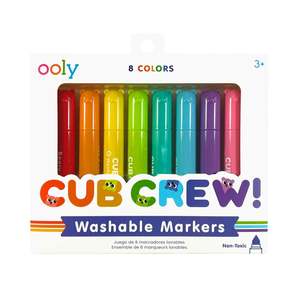 Best Sellers: Ooly - Cub Crew: Washable Markers (Set of 8)