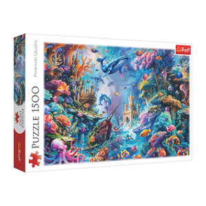 Wooden Toys 1: Trefl 1500pc Puzzle - Underwater World