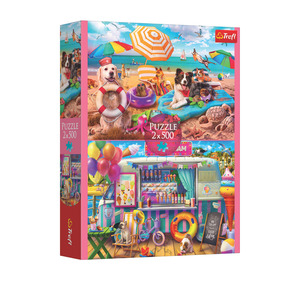 Trefl 2 x 500pc Puzzle - Summer Time