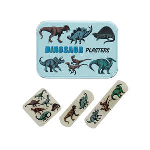 Wooden Toys 1: Rex London - Prehistoric Land Plasters In A Tin (Pack Of 30)