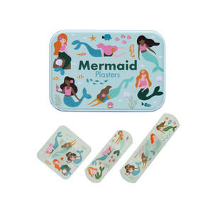 Wooden Toys 1: Rex London - Mermaid Plasters In A Tin (Pack Of 30)