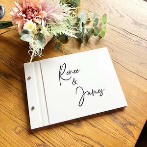 Weddings Engagements: The Bethany in Acrylic Decal