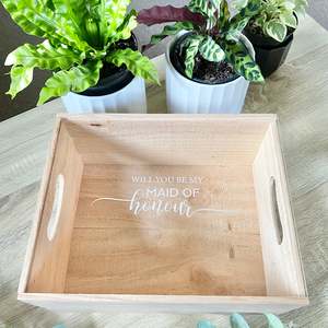 Bridal Gifts: Will you be my Maid of Honour Box