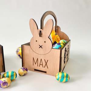 Easter: Personalised Bunny Basket
