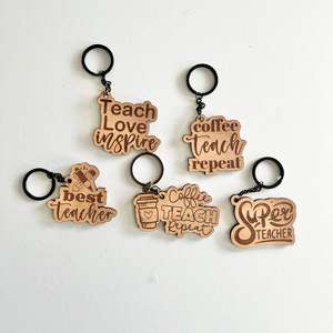 Teacher keyrings