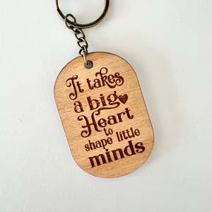 Small Decor: It takes a big heart to help shape little minds