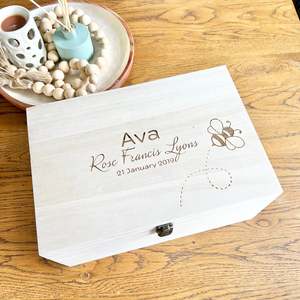 Bridal Keepsake Boxes: Custom designed keepsake box