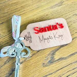 Santa’s Magic Key 3D Wooden