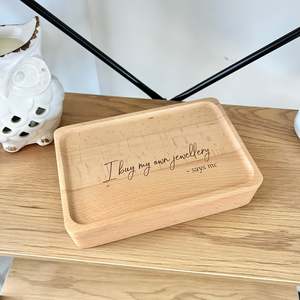Jewellery Keepers: I buy my own jewellery box