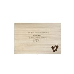 Little Ones Keepsake Boxes: Loved for a Lifetime Memorial keepsake box