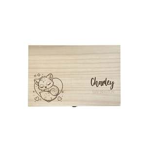 Little Ones Keepsake Boxes: The Charley birth details keepsake box