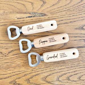 Bottle Openers: The man the myth the legend bottle opener
